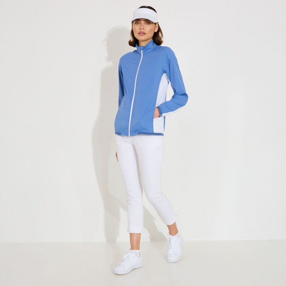 Lanark Stretch Wind Jacket - Horizon Blue
