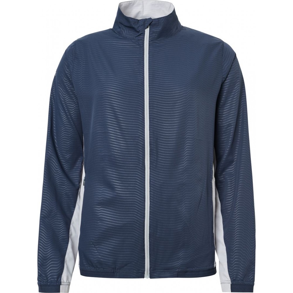 Lanark Stretch Wind Jacket - Navy / Lt. Grey