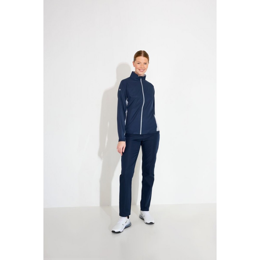 Lanark Stretch Wind Jacket - Navy / Lt. Grey