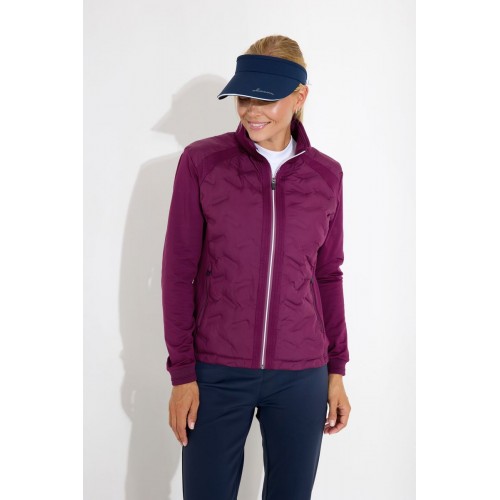 Ab Portrush Hybrid Jacket - Beetroot Ab Portrush Hybrid Jacket - Beetroot