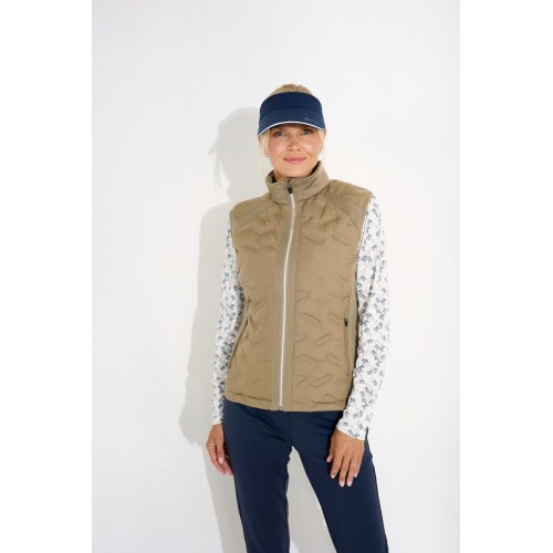Ab Portrush Hybrid Vest - Taupe