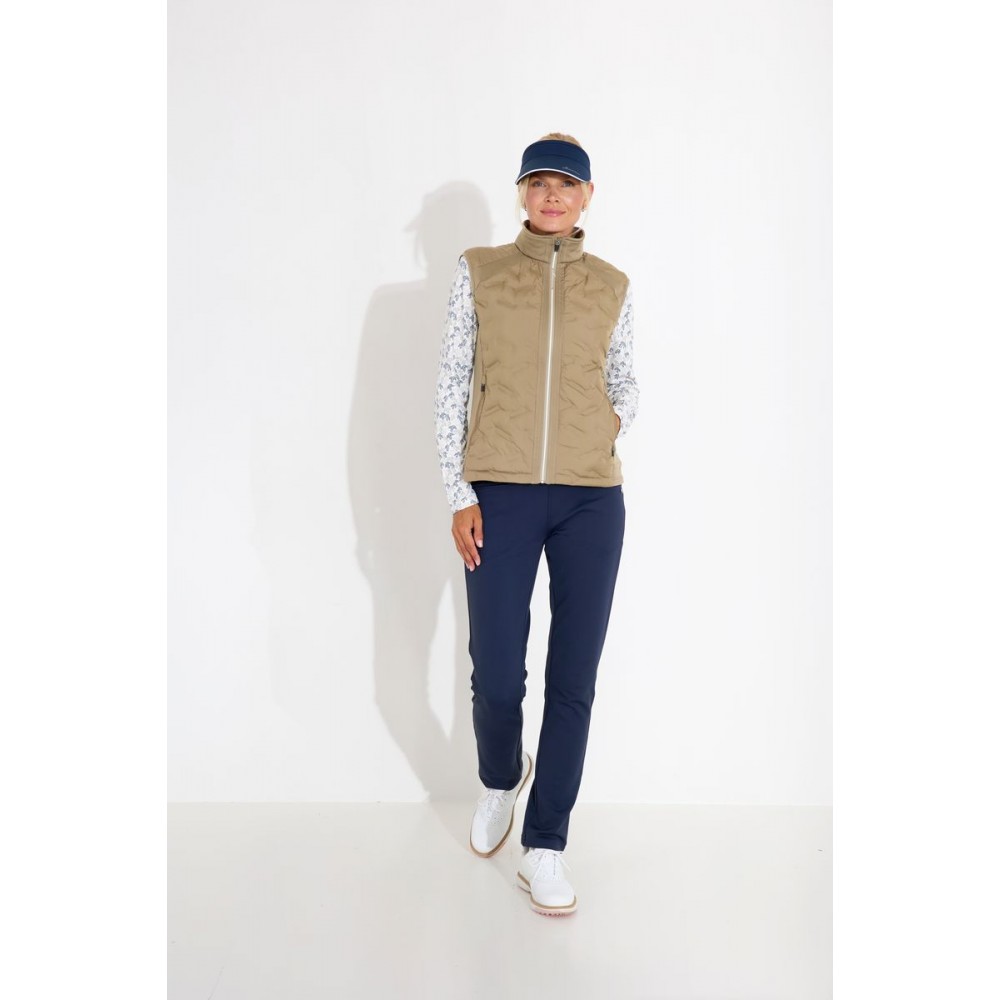Ab Portrush Hybrid Vest - Taupe