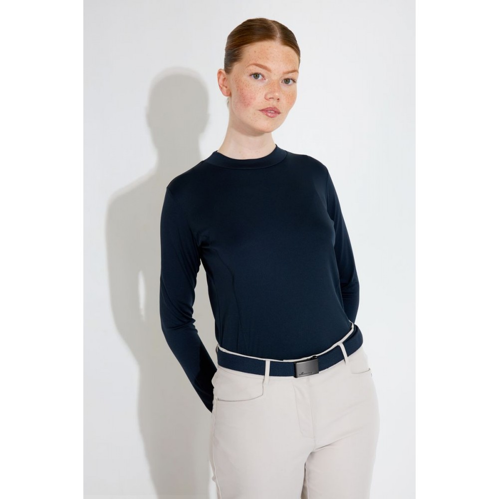 Aloha UV Turtle Neck - Navy