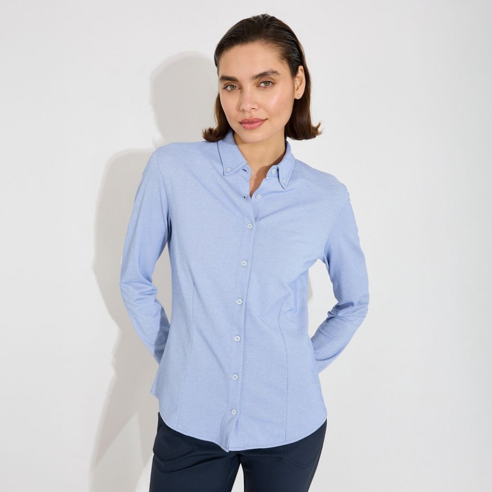 Hillside Shirt LDS - Oxford Blue