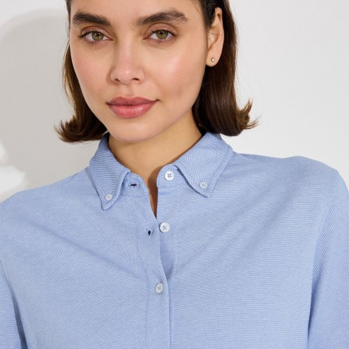 Hillside Shirt LDS - Oxford Blue