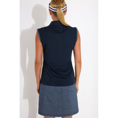 Bovey Drycool Sleeveless - Navy Bovey Drycool Sleeveless - Navy