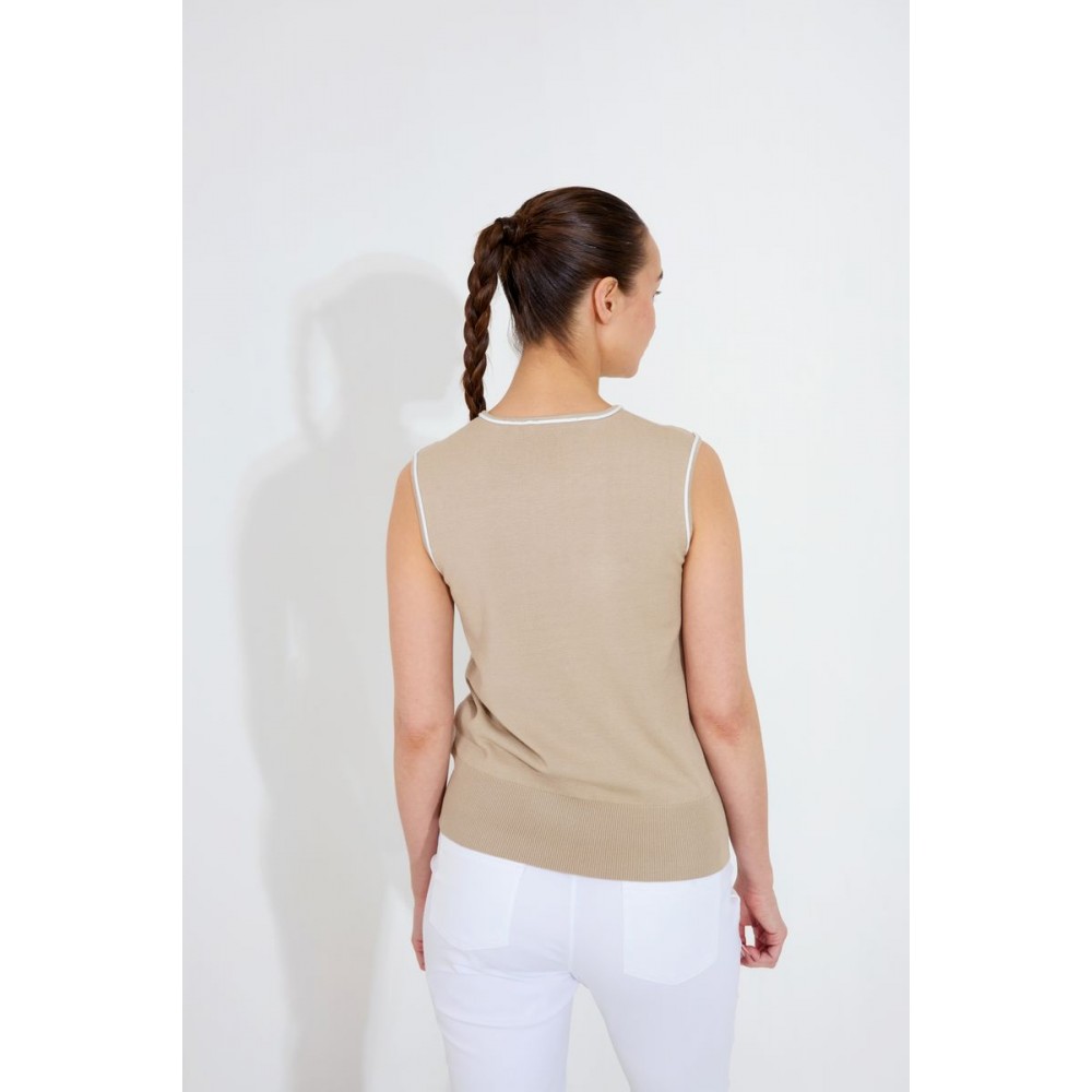 Niblick Sleveless - Lt. Sand