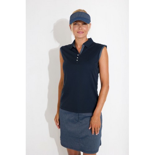 Bovey Drycool Sleeveless - Navy Bovey Drycool Sleeveless - Navy