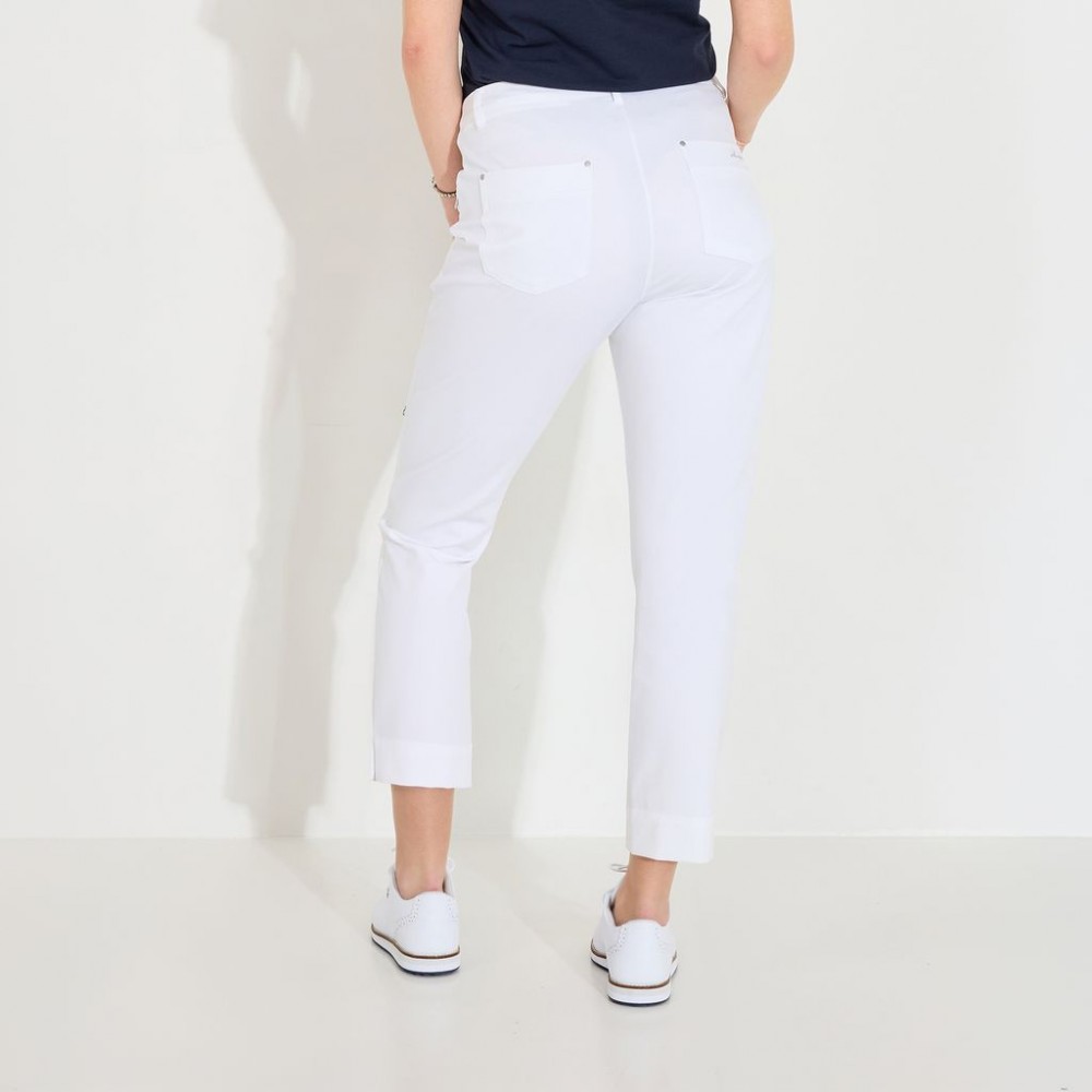 Elite 7/8 Trousers - White