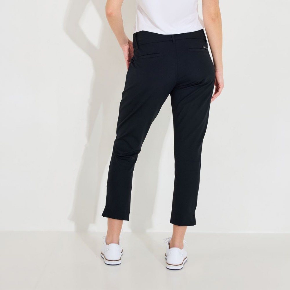 Elite 7/8 Trousers Mid Waist - Black