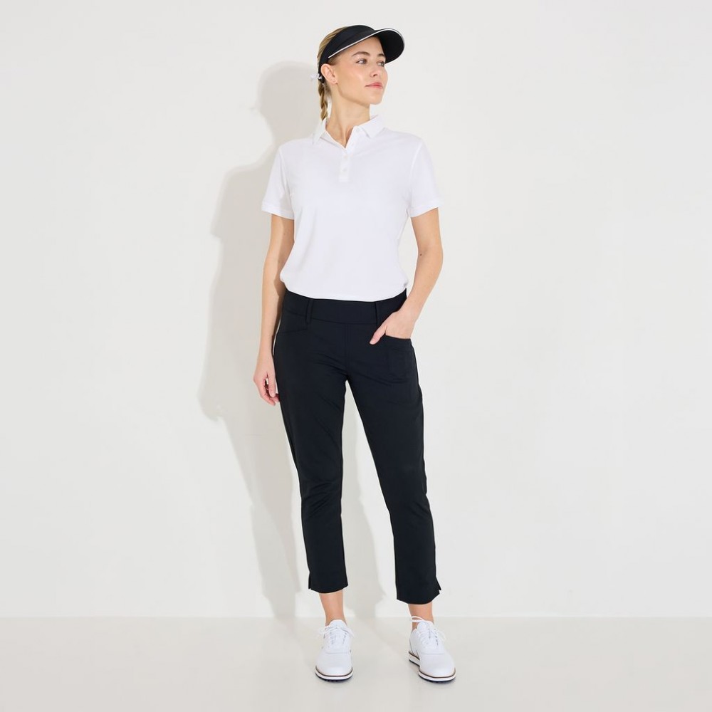 Elite 7/8 Trousers Mid Waist - Black