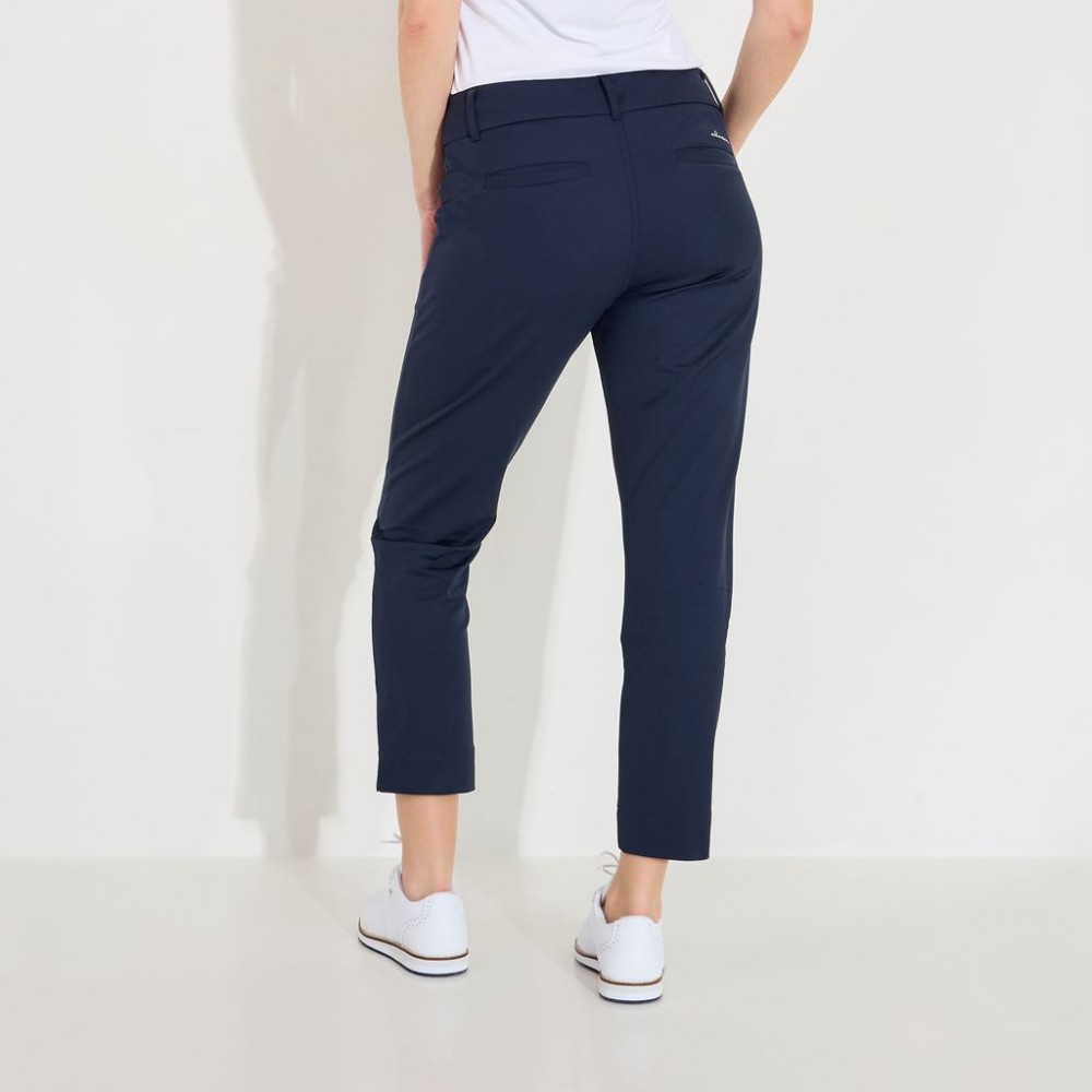 Elite 7/8 Trousers Mid Waist - Navy