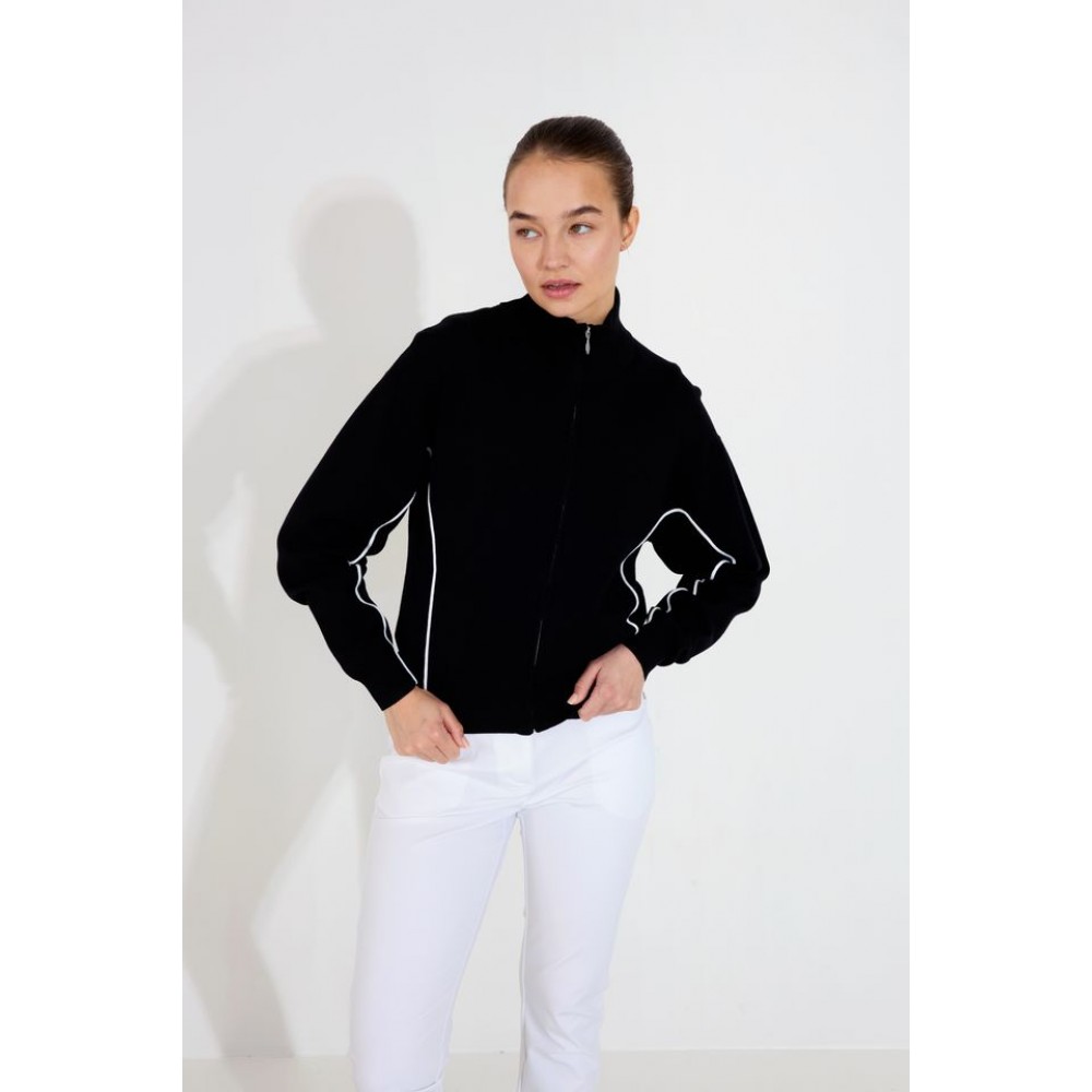 Niblick Full Zip - Black