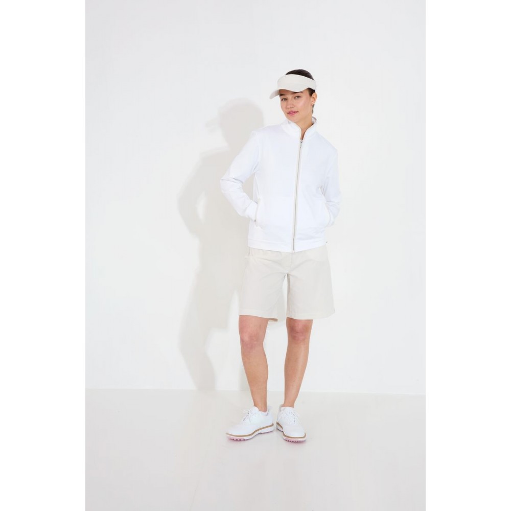Bovey Midlayer Jacket - White / Lt. Sand