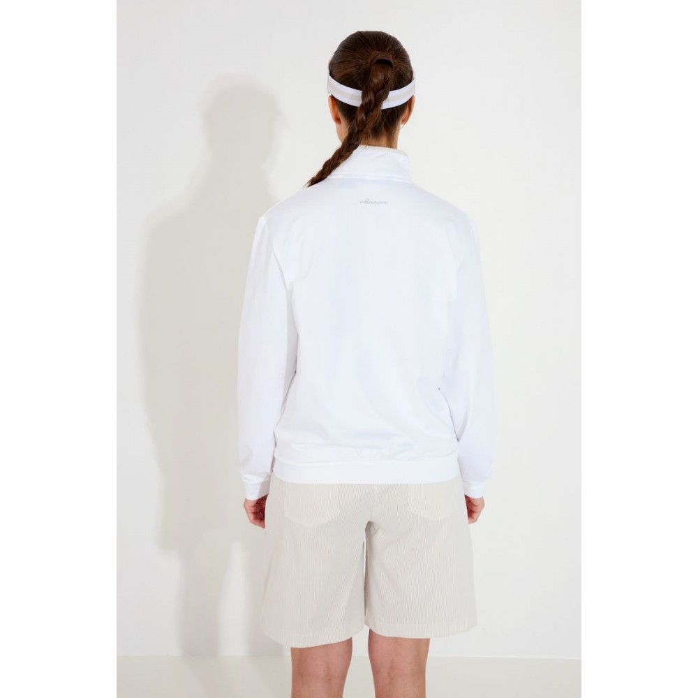Bovey Midlayer Jacket - White / Lt. Sand