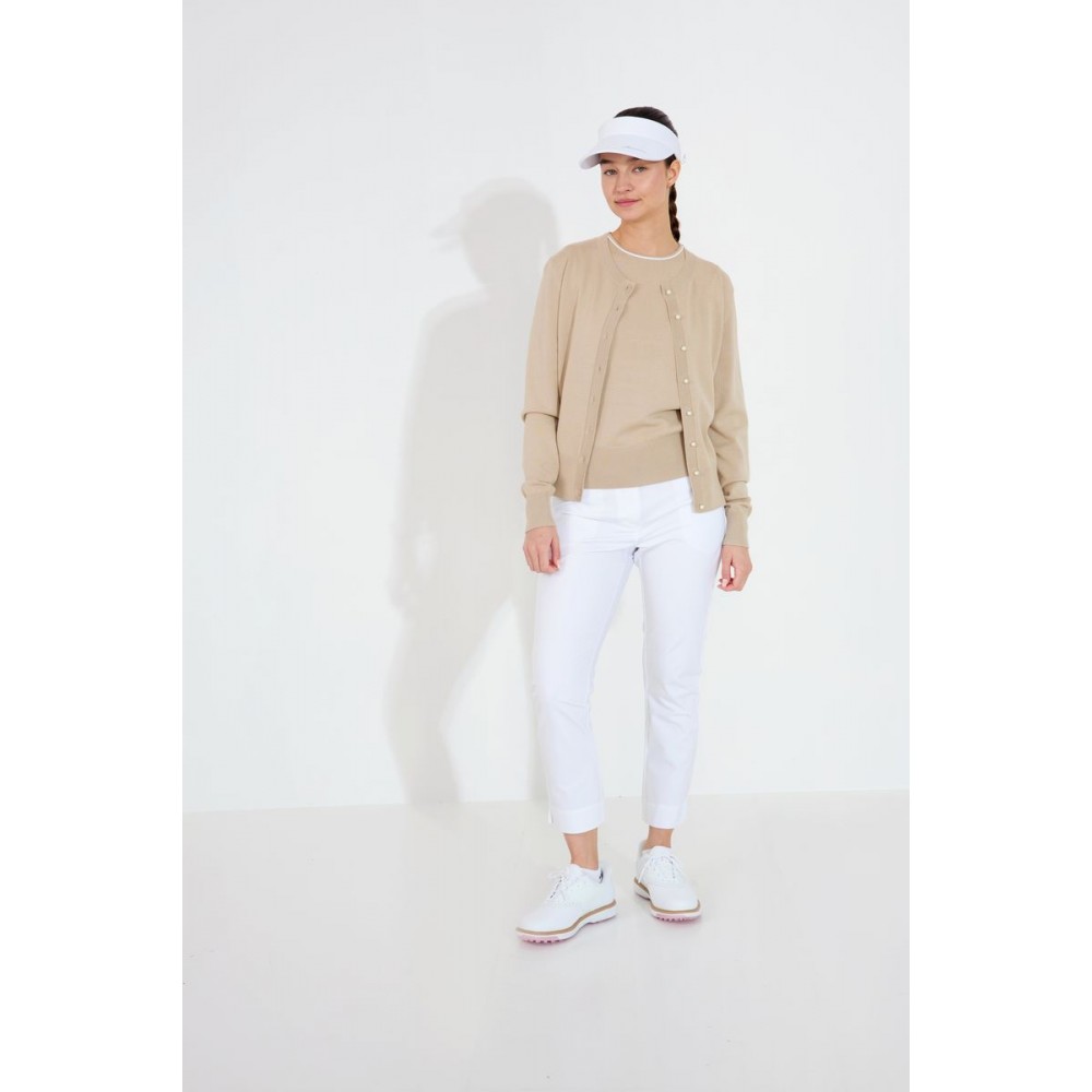 Niblick Cardigan - Lt Sand