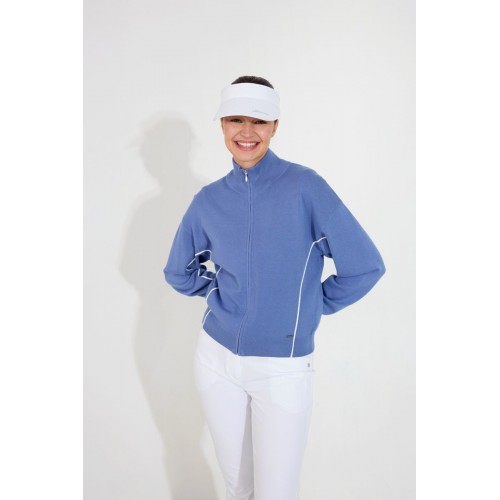 Niblick Full Zip - Horizon Blue