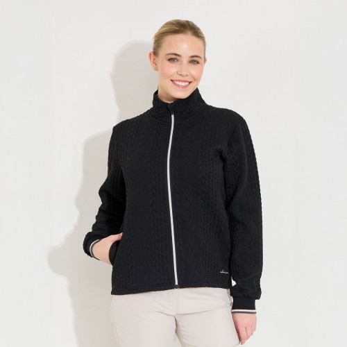 Woburn Midlayer Full Zip - Black
