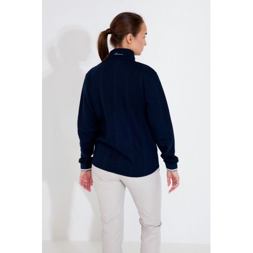 Woburn Midlayer Full Zip - Navy Woburn Midlayer Full Zip - Navy