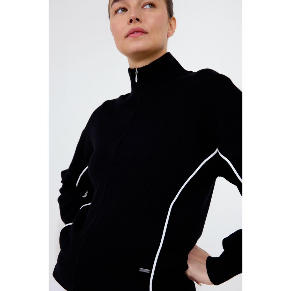 Niblick Full Zip - Black