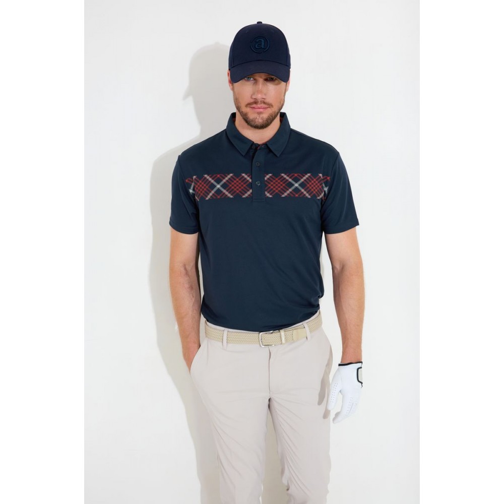 Ab Cape Drycool Polo - Crimson