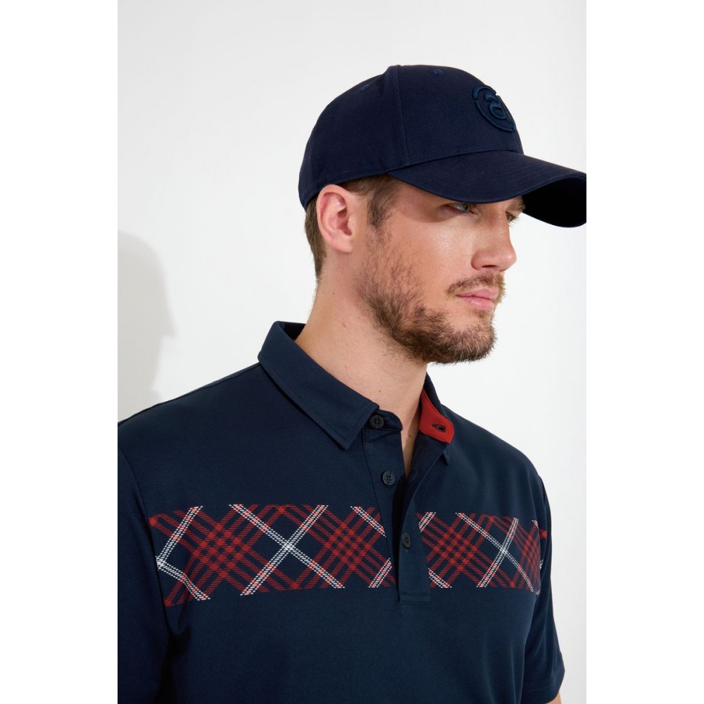 Ab Cape Drycool Polo - Crimson