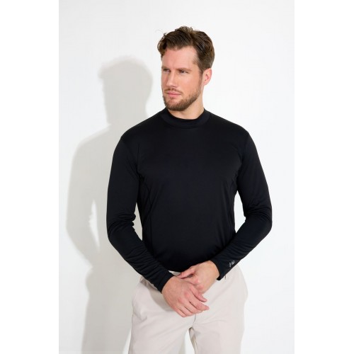 Aloha UV Longsleeve Mens - Black