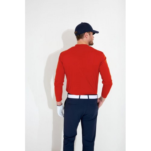 Aloha UV Turtle Neck Mens - Crimson Aloha UV Turtle Neck Mens - Crimson