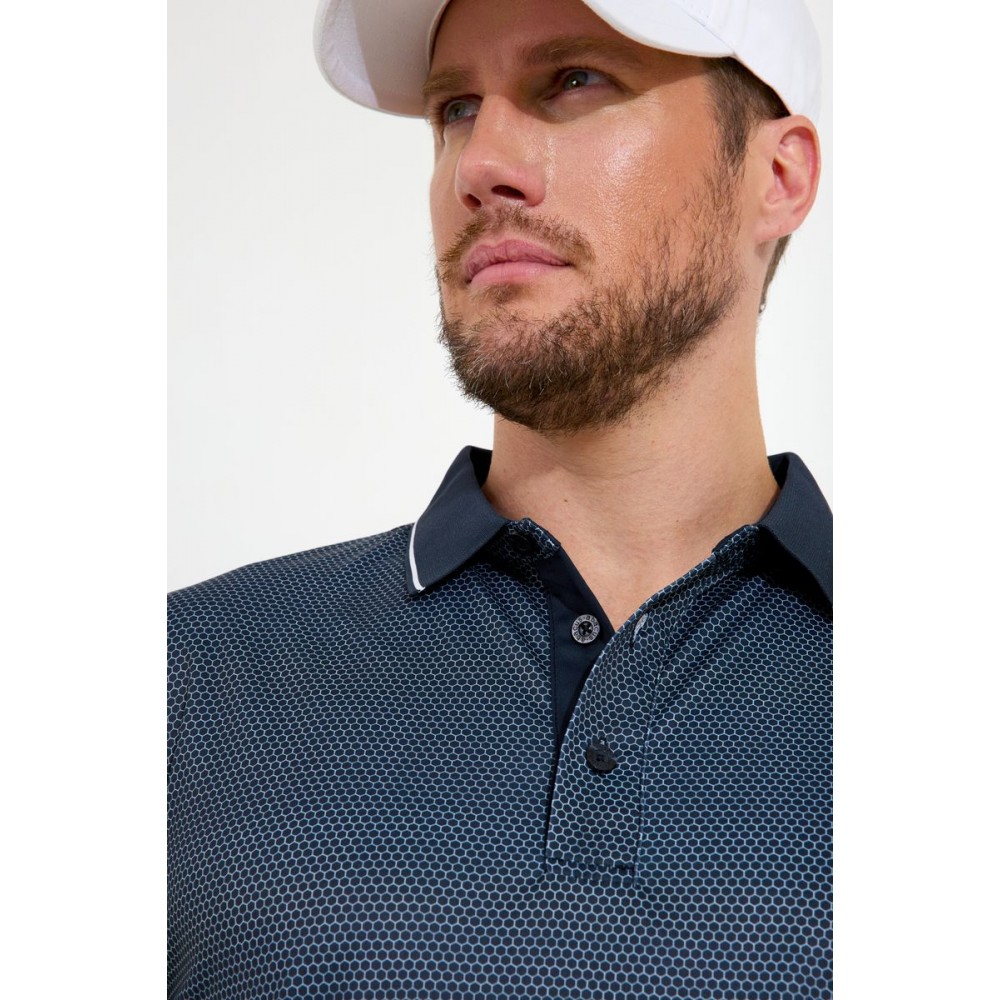 Ab Headfort Drycool Polo - Navy