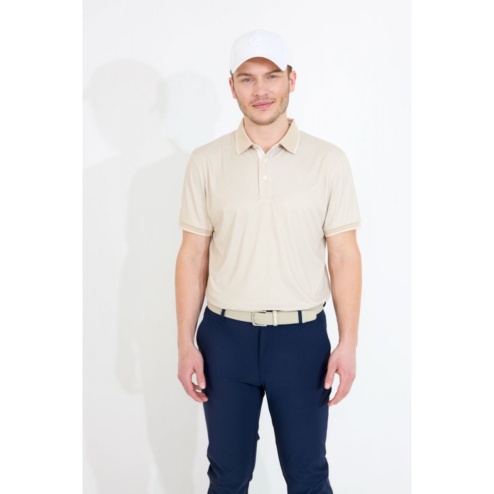 Ab Headfort Drycool Polo - Lt. Sand