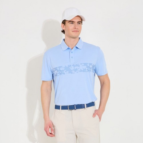 Hosel Drycool Polo - Iceblue