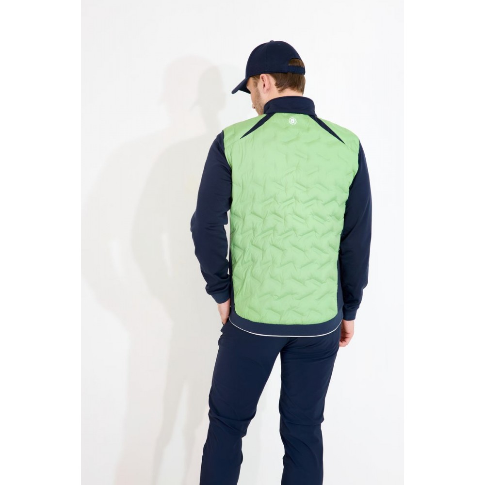 Portrush Hybrid Jacket - Apple / Navy