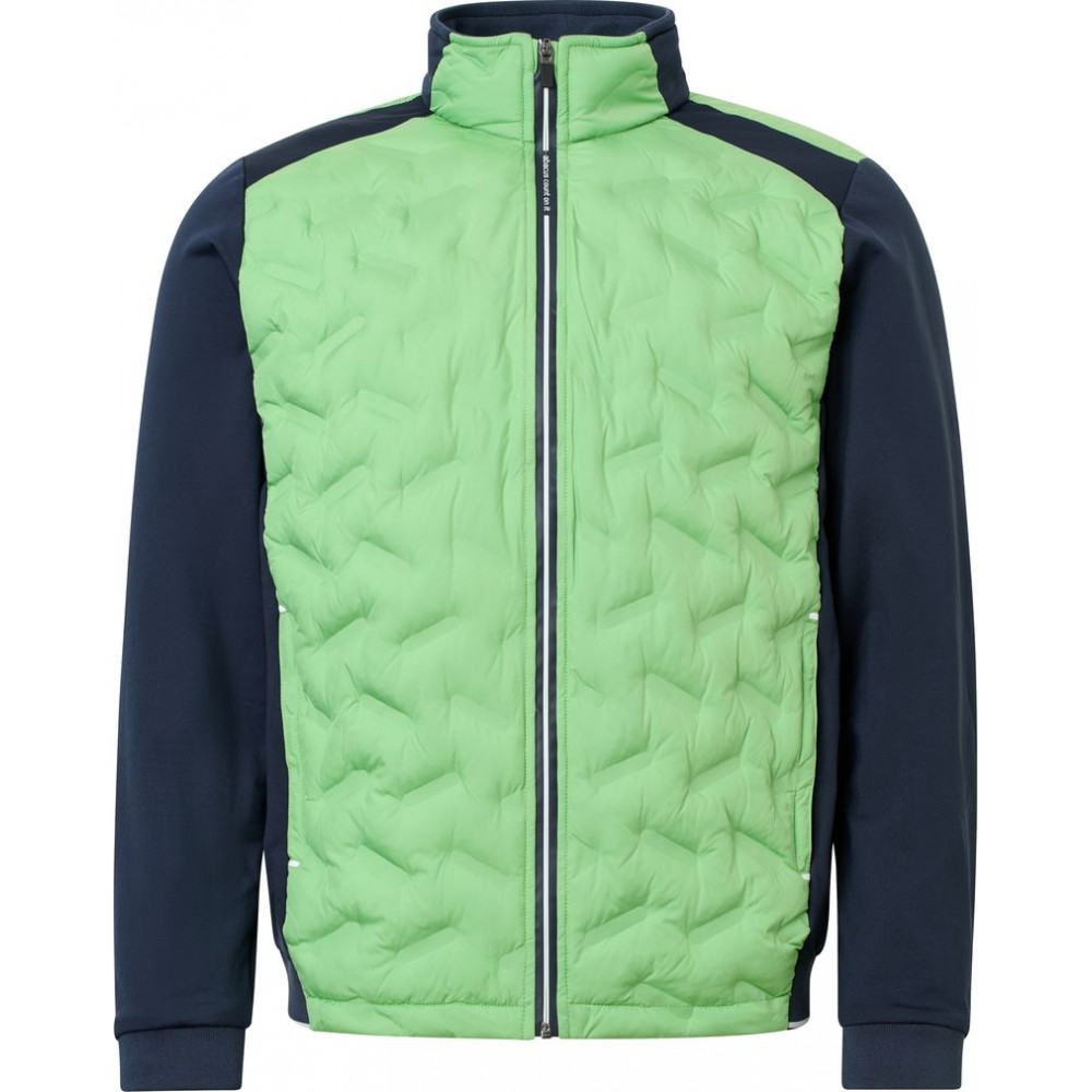 Portrush Hybrid Jacket - Apple / Navy