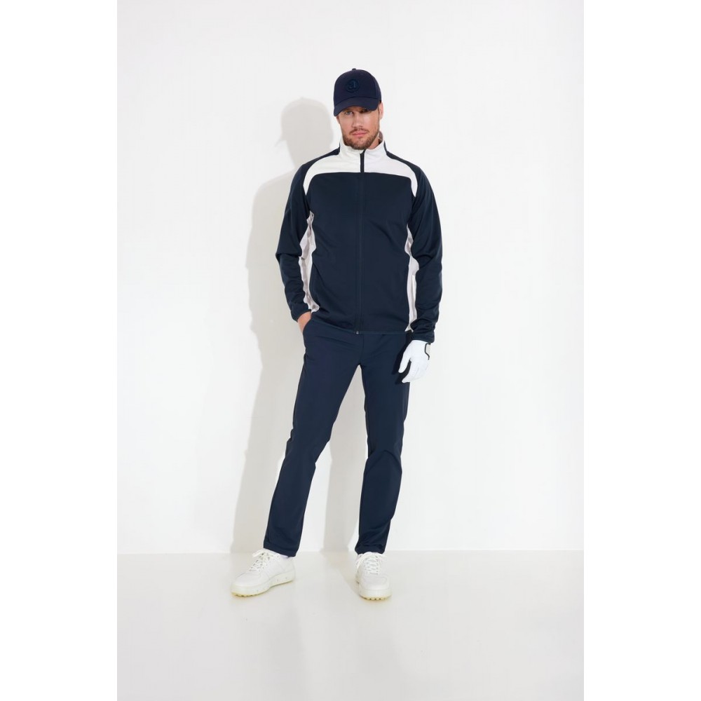 Mens Muirfield Sofshell Jacket - Navy / Clam