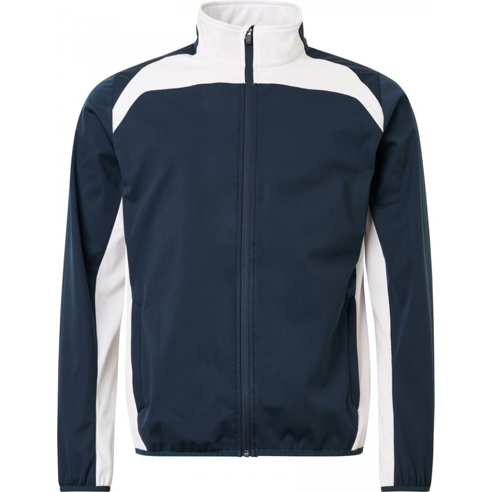 Mens Muirfield Sofshell Jacket - Navy / Clam