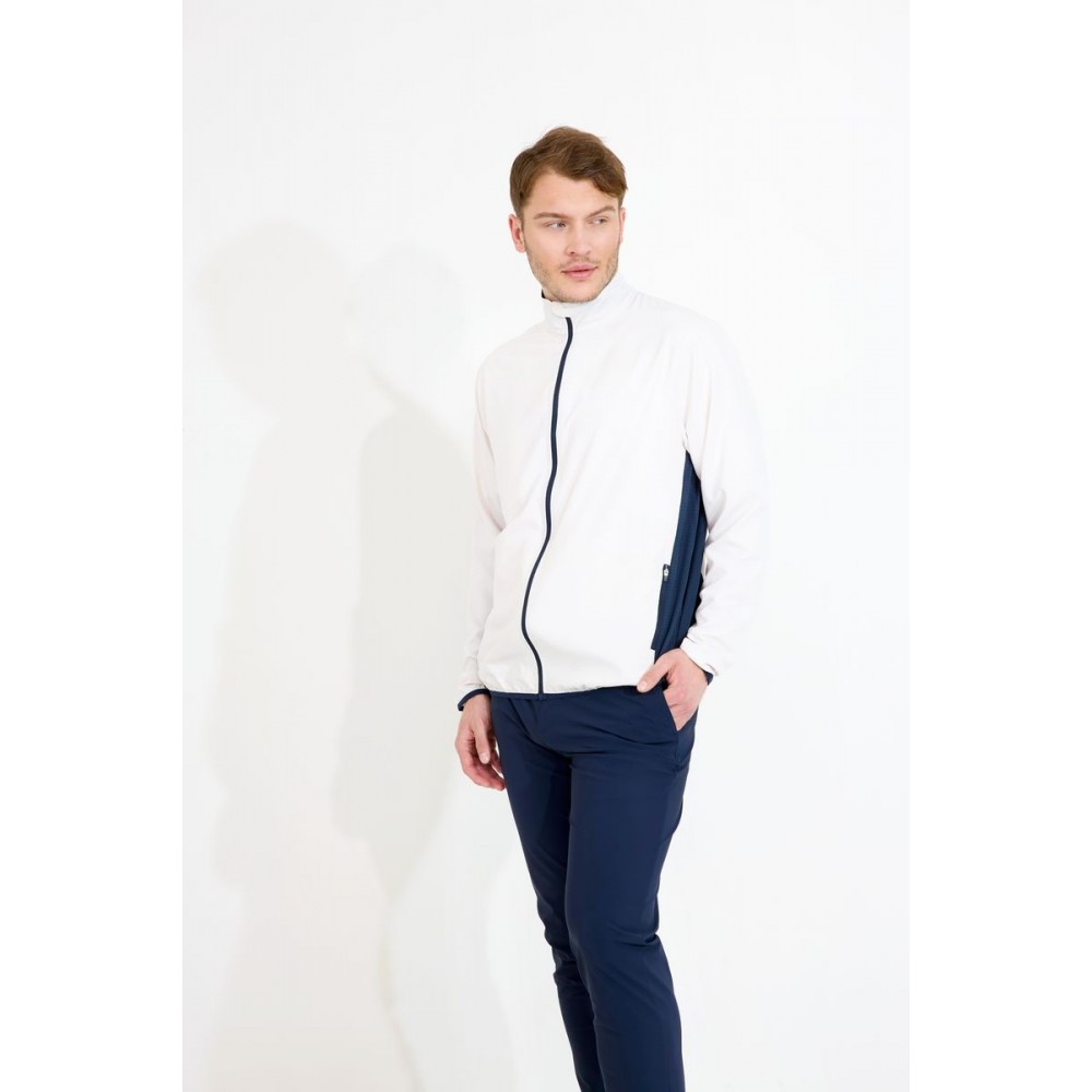 Mens Lanark Classic Stretch Wind Jacket - Clam