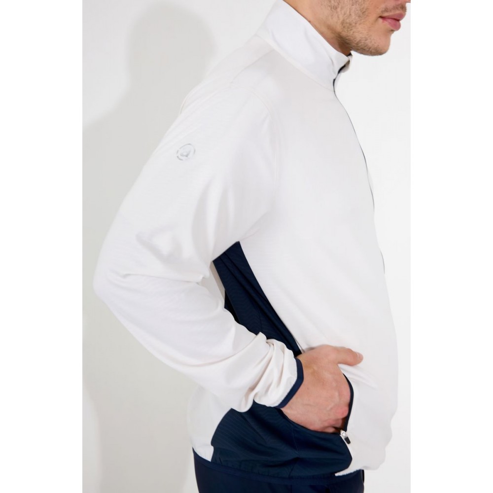 Mens Lanark Classic Stretch Wind Jacket - Clam