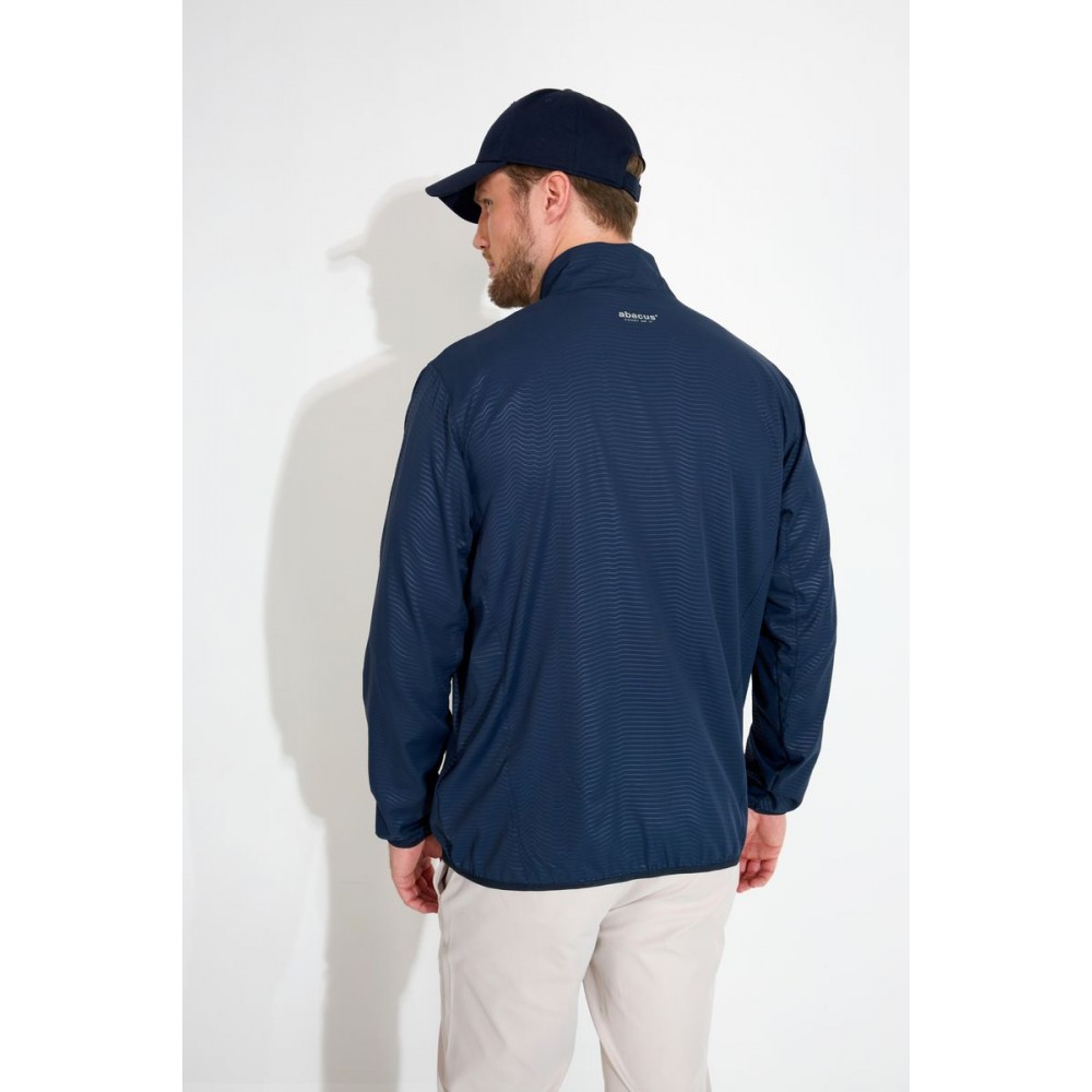 Mens Lanark Classic Stretch Wind Jacket - Navy