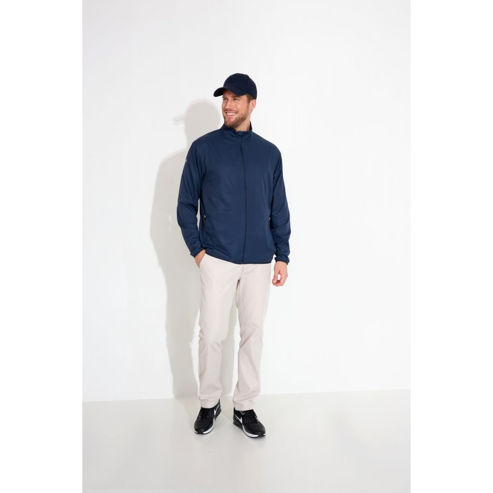 Mens Lanark Classic Stretch Wind Jacket - Navy