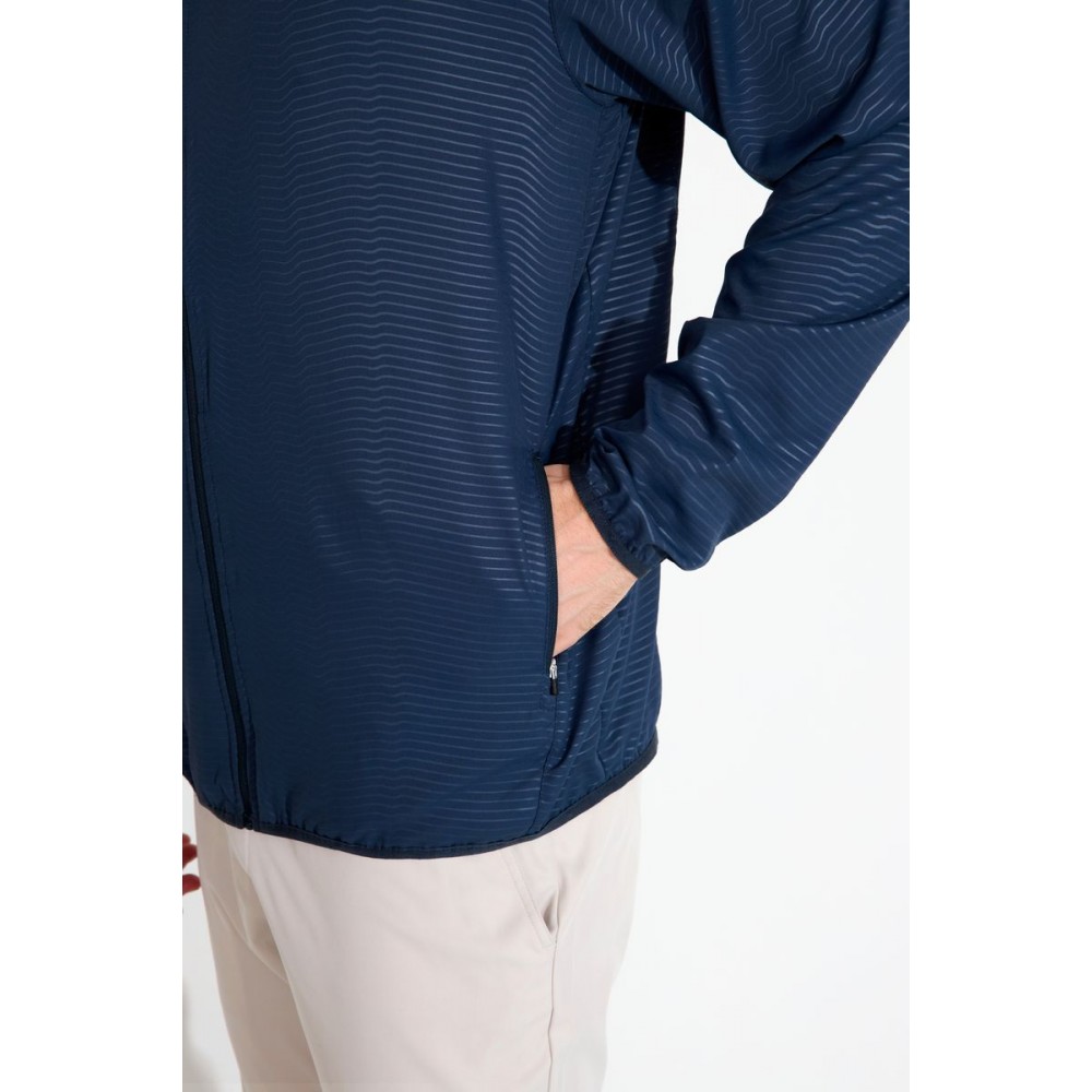 Mens Lanark Classic Stretch Wind Jacket - Navy