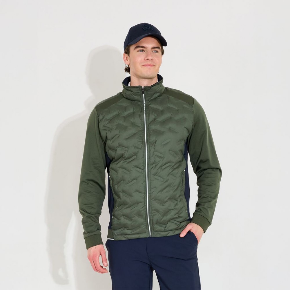 Portrush Hybrid Jacket - Forest