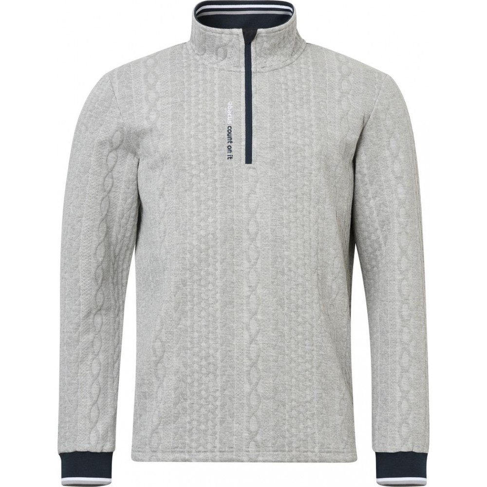 Woburn Mens Midlayer - Lt Grey