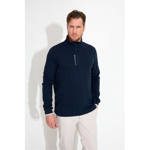Woburn Mens Midlayer - Navy