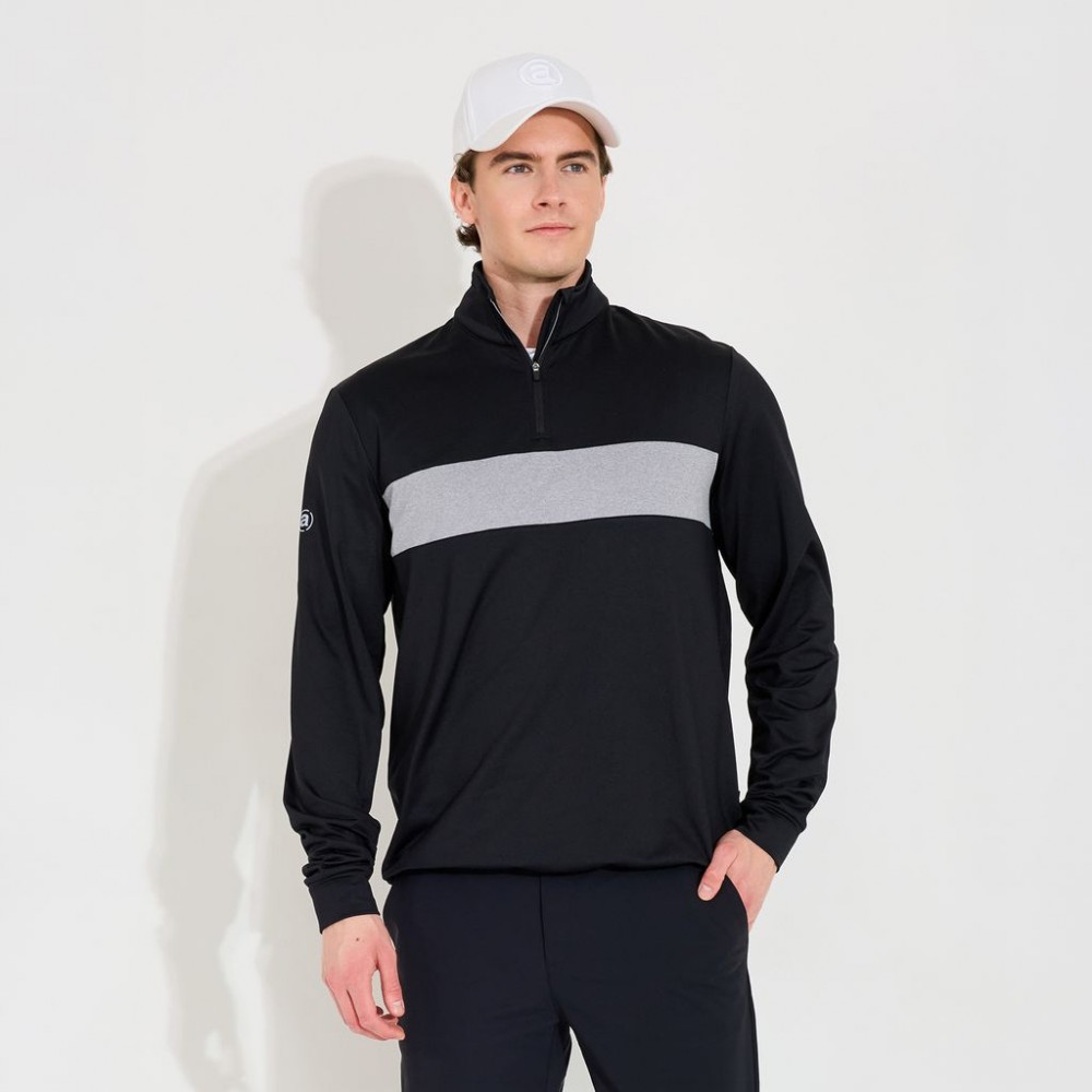 Club midlayer - Black / Lt. Grey