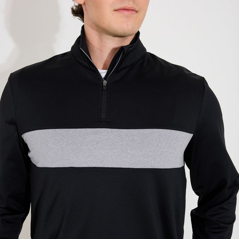 Club midlayer - Black / Lt. Grey