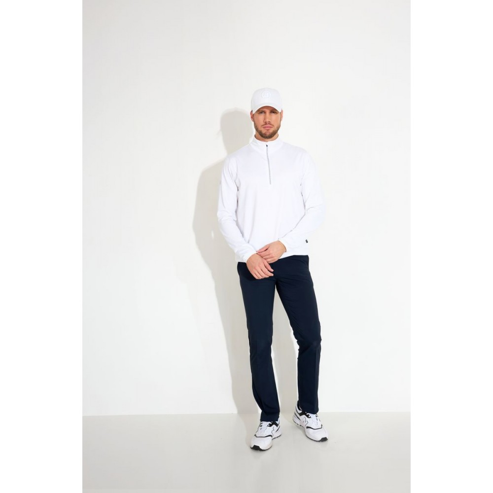 Cradoc Halfzip Fleece Mens - White