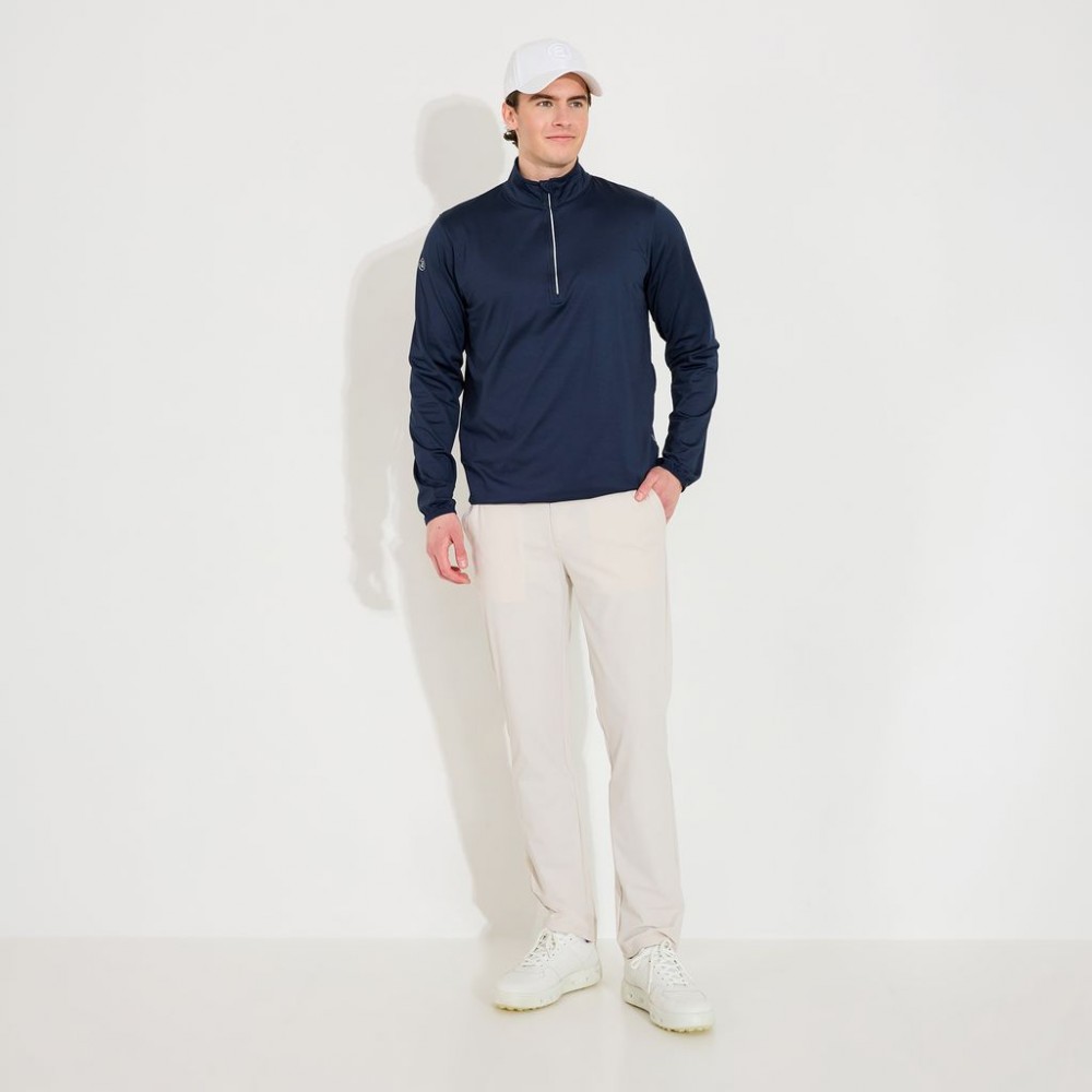 Cradoc Halfzip Fleece Mens - Navy