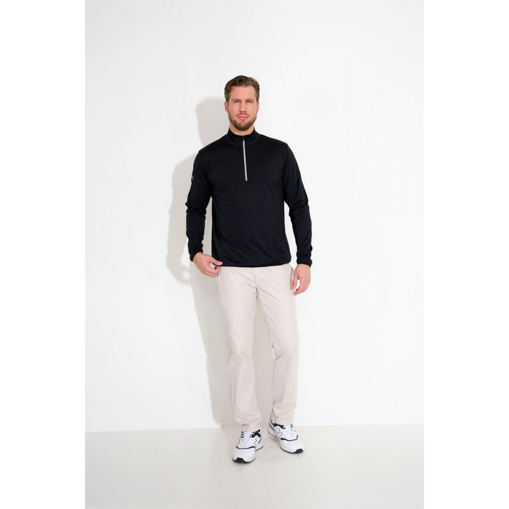 Cradoc Halfzip Fleece Mens - Black