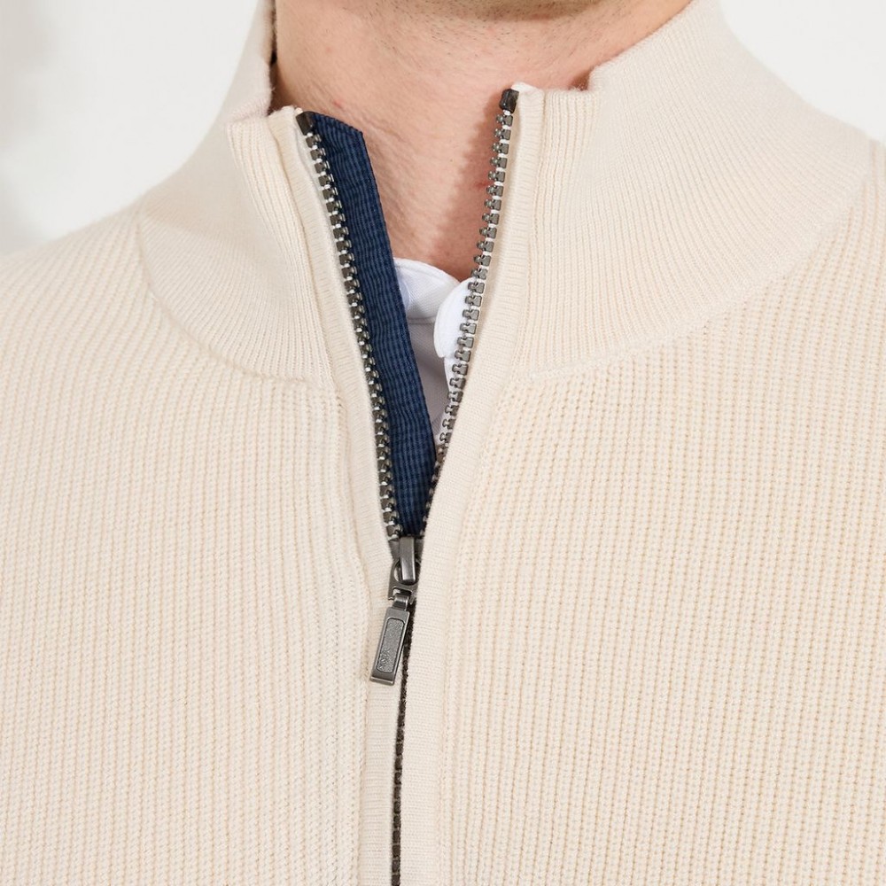 Niblick Knitted Pullover - Clam