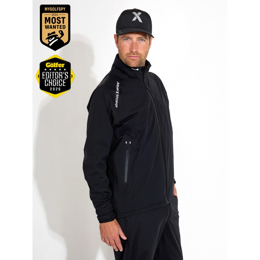 Abacus Mens Pitch 37.5 RainJacket - Black